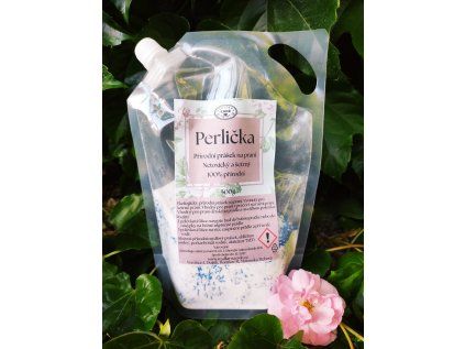 Perlička přírodní prášek na praní 500 g